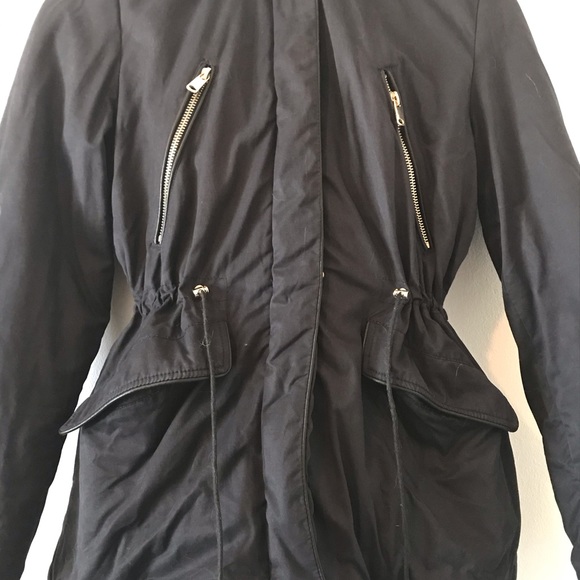 Zara Trafaluc Outerwear Coat Faux Fur size XS - Picture 2 of 9